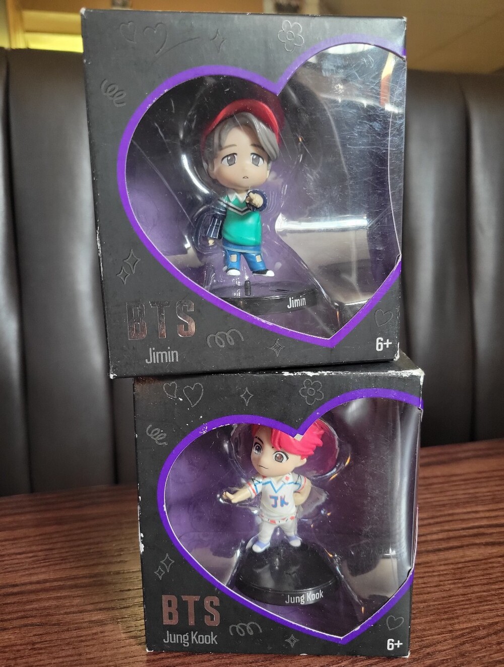 BTS Mattel Mini Dolls Jimin & Jung Kook Figures Set of 2